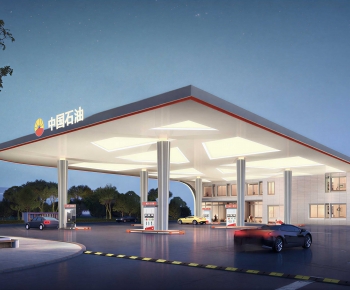 Modern Public Building-ID:406069041