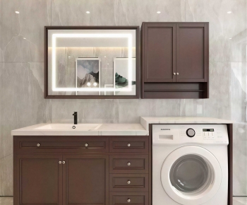 Modern Laundry Cabinet-ID:693265914