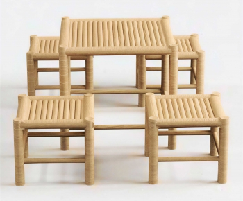 New Chinese Style Leisure Table And Chair-ID:298777109