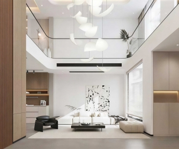 Modern A Living Room-ID:203325998