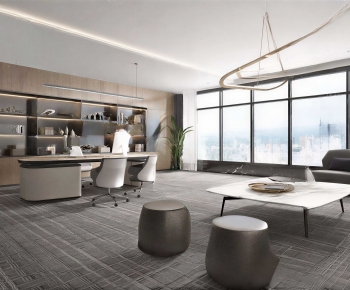 Modern Manager's Office-ID:221796045