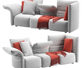 Modern Three-seat Sofa-ID:236964947
