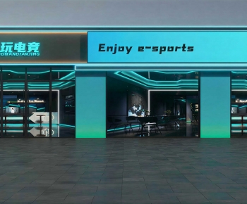 Modern Facade Element-ID:105950893