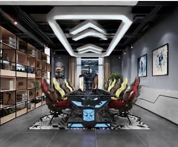 Industrial Style Meeting Room-ID:975946905