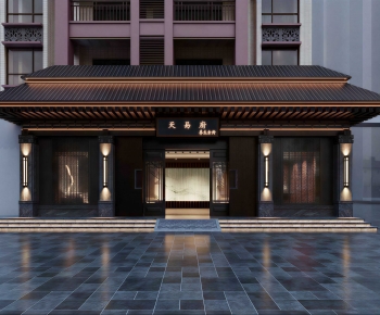 Chinese Style Facade Element-ID:610586883