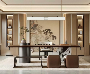 New Chinese Style Tea House-ID:319976097