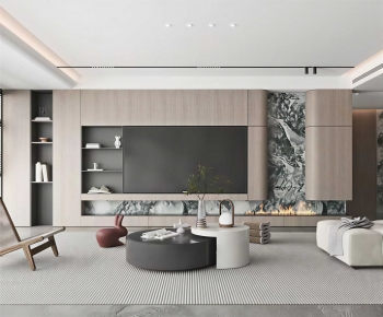 Modern A Living Room-ID:999087109