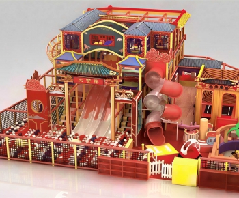 Modern Children's Amusement Park-ID:880135069