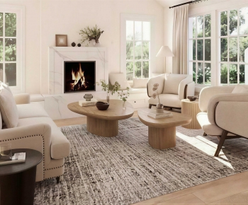 Modern A Living Room-ID:858561992