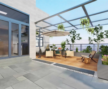 Modern Terrace-ID:499804974