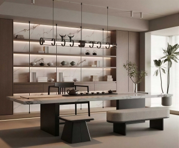 New Chinese Style Tea House-ID:802968984