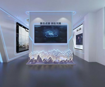 Modern Exhibition Hall-ID:840503935