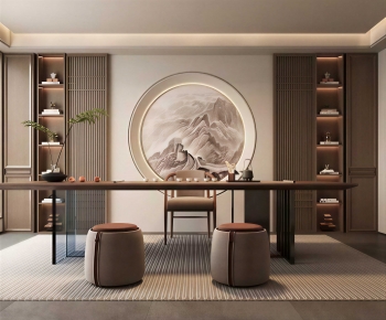 New Chinese Style Tea House-ID:570838939