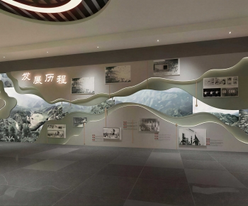 Modern Exhibition Hall-ID:203795918