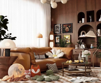 Modern A Living Room-ID:548393963