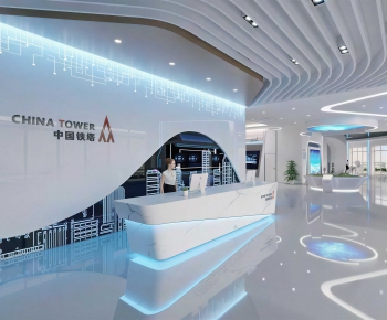 Modern Exhibition Hall-ID:987679967