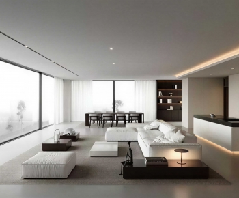 Modern A Living Room-ID:613070011