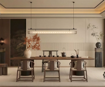 New Chinese Style Tea House-ID:213936094