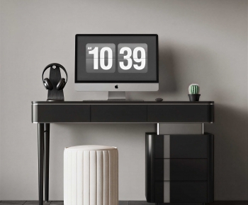 Modern Computer Desk And Chair-ID:569659954