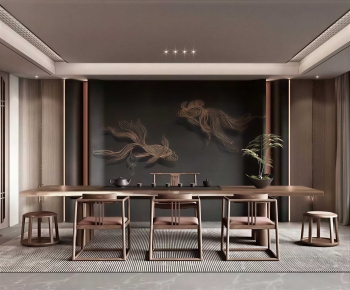 New Chinese Style Tea House-ID:796860931