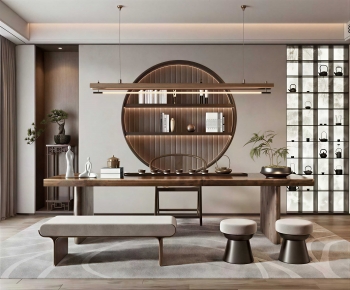 New Chinese Style Tea House-ID:578735111