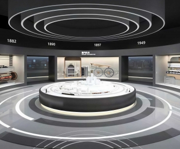 Modern Exhibition Hall-ID:125980459