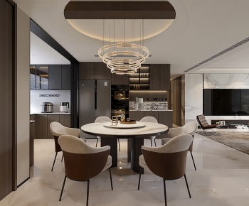 Modern Dining Room-ID:804236899