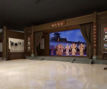 New Chinese Style Exhibition Hall-ID:852351903
