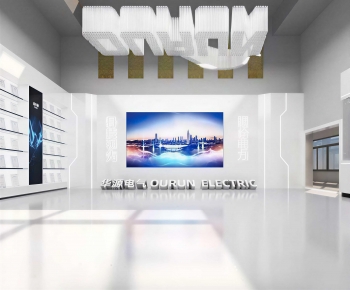 Modern Exhibition Hall-ID:332654004