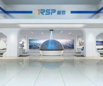 Modern Exhibition Hall-ID:283252956