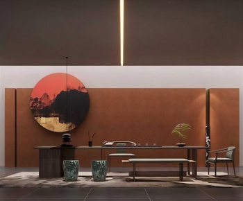 New Chinese Style Tea House-ID:838489061