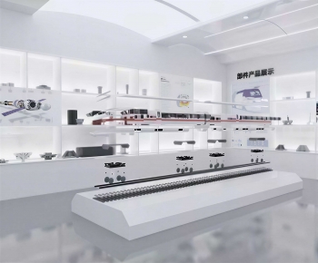 Modern Exhibition Hall-ID:409193047