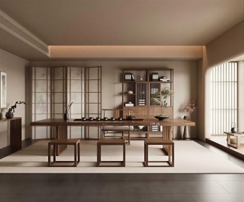 New Chinese Style Tea House-ID:747437002