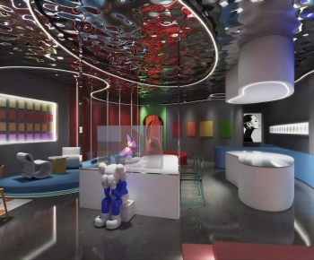 Modern Exhibition Hall-ID:910407079