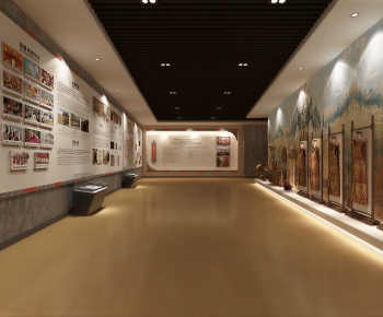 Modern Exhibition Hall-ID:721112972