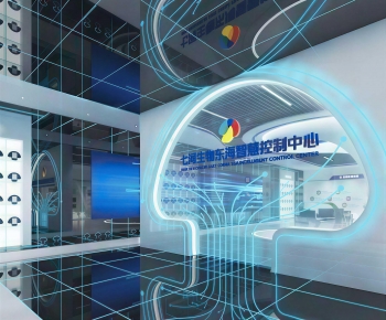 Modern Exhibition Hall-ID:840667966