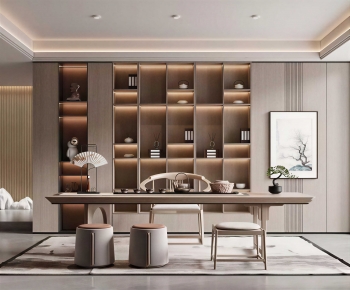 New Chinese Style Tea House-ID:178042893