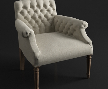 American Style Single Sofa-ID:100231255