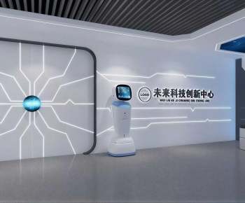 Modern Exhibition Hall-ID:995065935