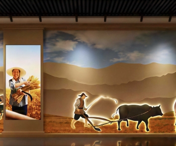 Modern Exhibition Hall-ID:437074909