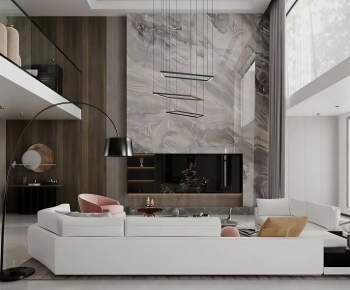 Modern A Living Room-ID:510144002