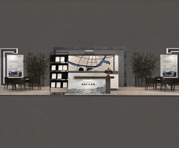 Modern Exhibition Hall-ID:165638927