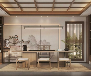 New Chinese Style Tea House-ID:293533093