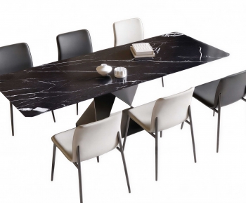 Modern Dining Table And Chairs-ID:420360096