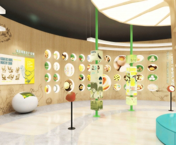 Modern Exhibition Hall-ID:572123053