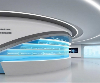 Modern Exhibition Hall-ID:331588038