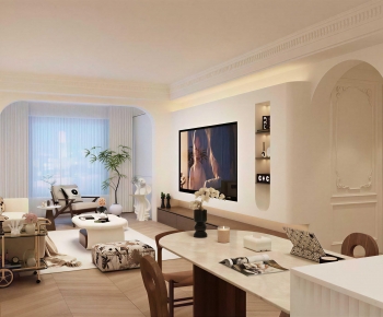 Modern A Living Room-ID:371675012