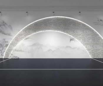 Modern Exhibition Hall-ID:944818978