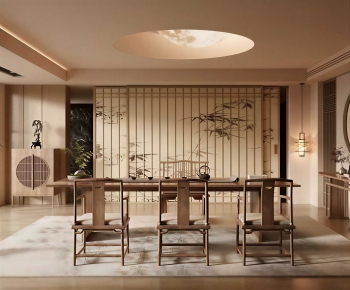 New Chinese Style Tea House-ID:766851909