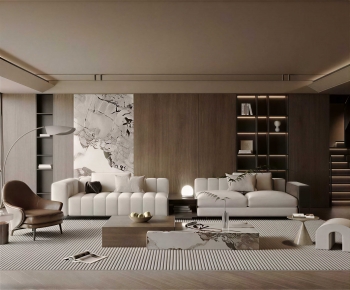 Modern A Living Room-ID:780869963